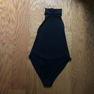 Brand new black body suit